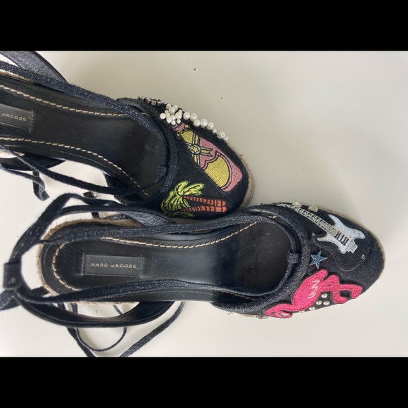 Marc jacobs espadrilles 37 (us 6.5) couture model like new - Picture 2 of 7